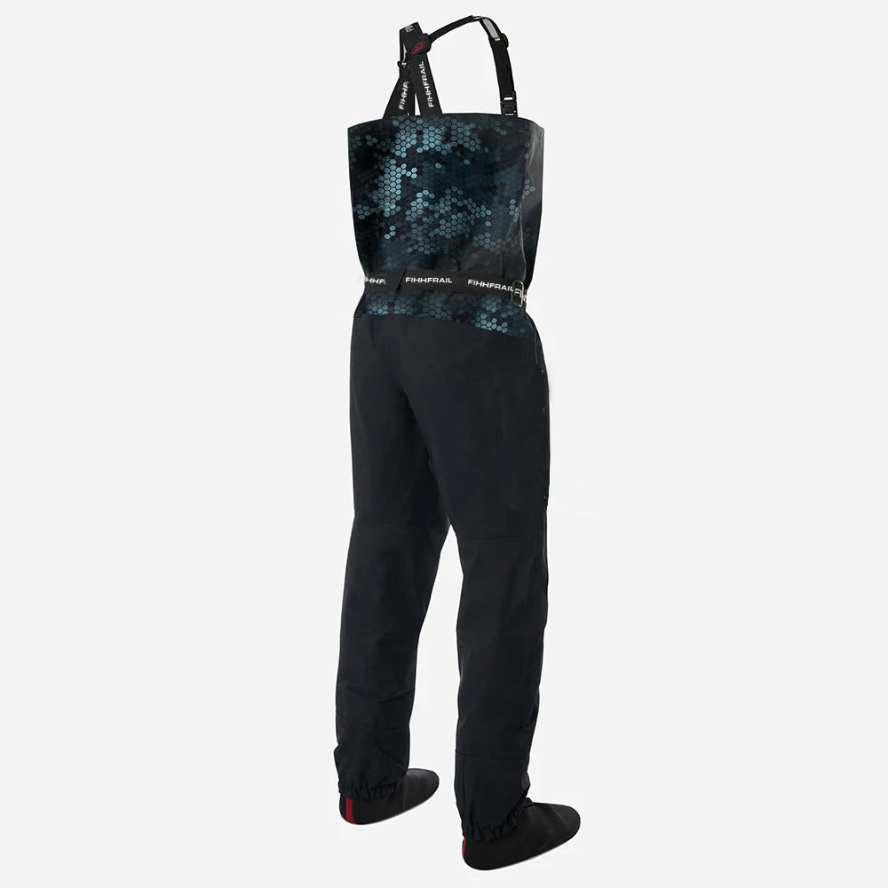 Fishing Waders - Wasserdichte Neopren-Anglerhose für Herren, dreifarbige Waders,