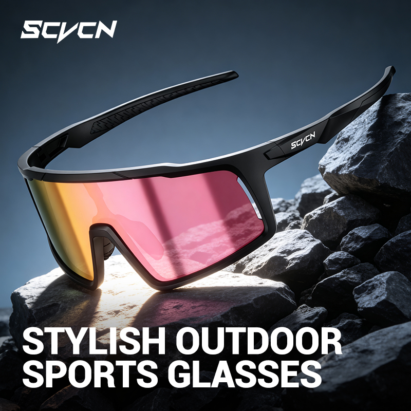 Fishing Sunglasses Polarized - SCVCN Neue Outdoor Polarisierte Fahrrad-Sonnenbrille, Wanderbrille