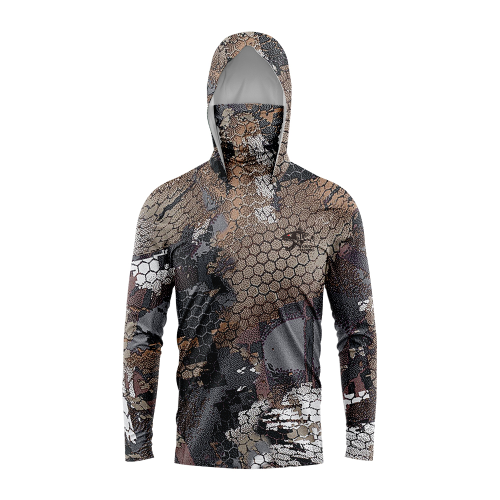 Fishing Mask Sun Protection - Huk New Gear Angelhemd Sommer Langarmhemd