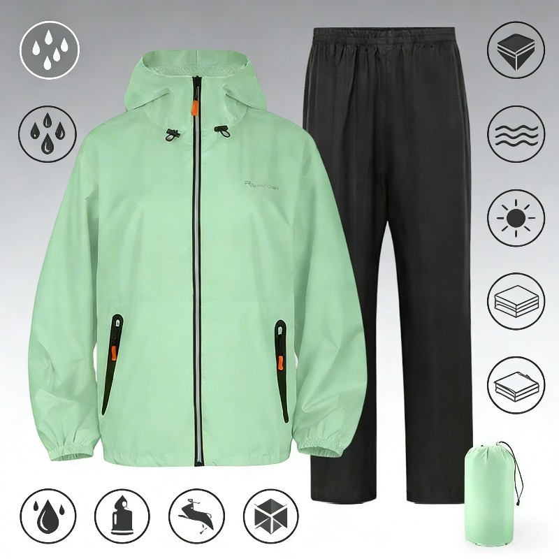 Vollständig Wasserdichter Rege – Fishing Rain Suit Bewertung und Preis