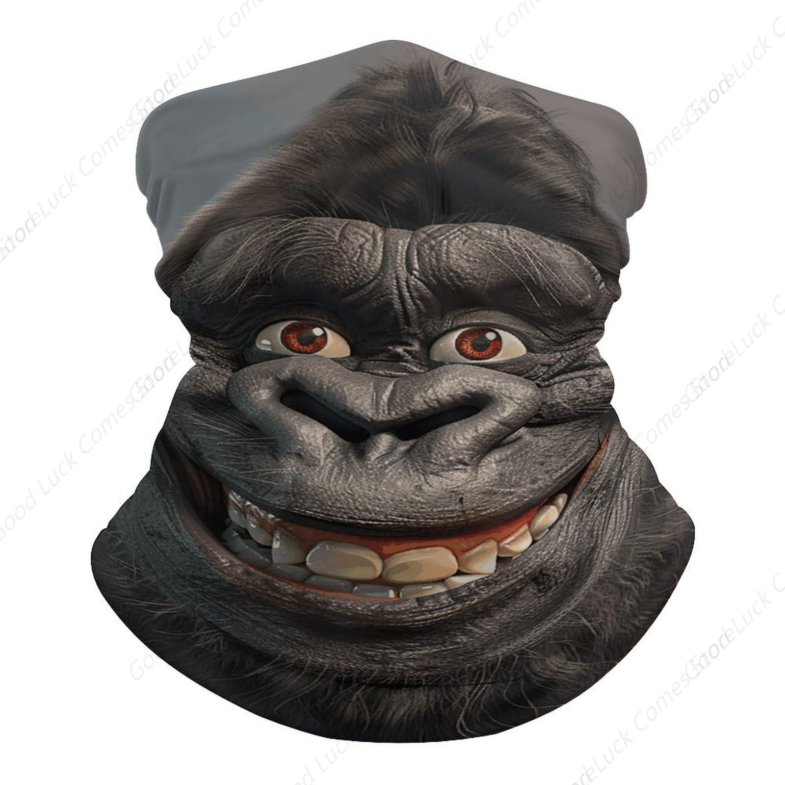 Smiling Gorilla Foto-Bandana,  – Fishing Mask Sun Protection Bewertung und Preis