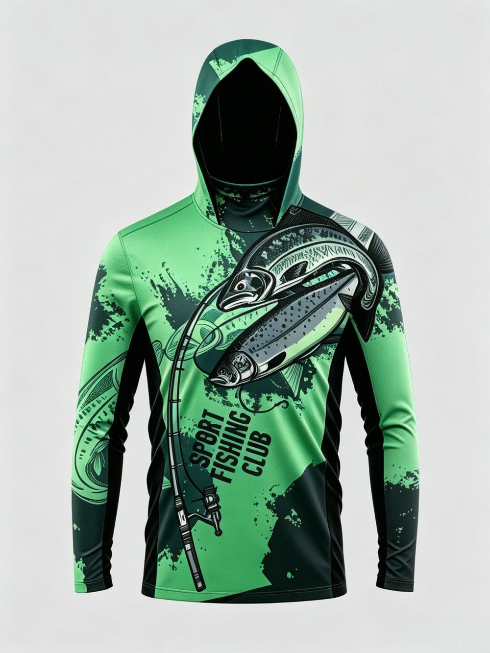 UPF50+ Tarnmuster Herren Langa – Fishing Mask Sun Protection Bewertung und Preis