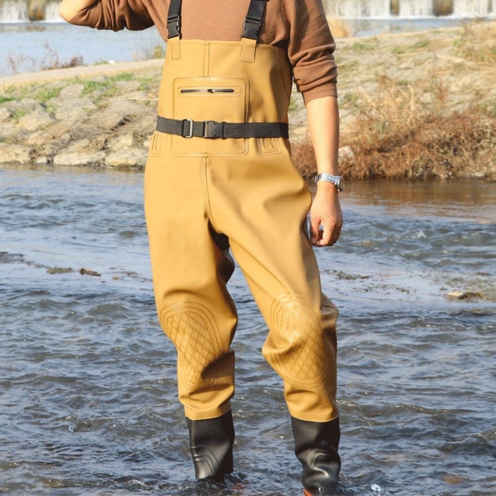 Nützlicher PVC-Angelanzug mit  – Fishing Waders Bewertung und Preis