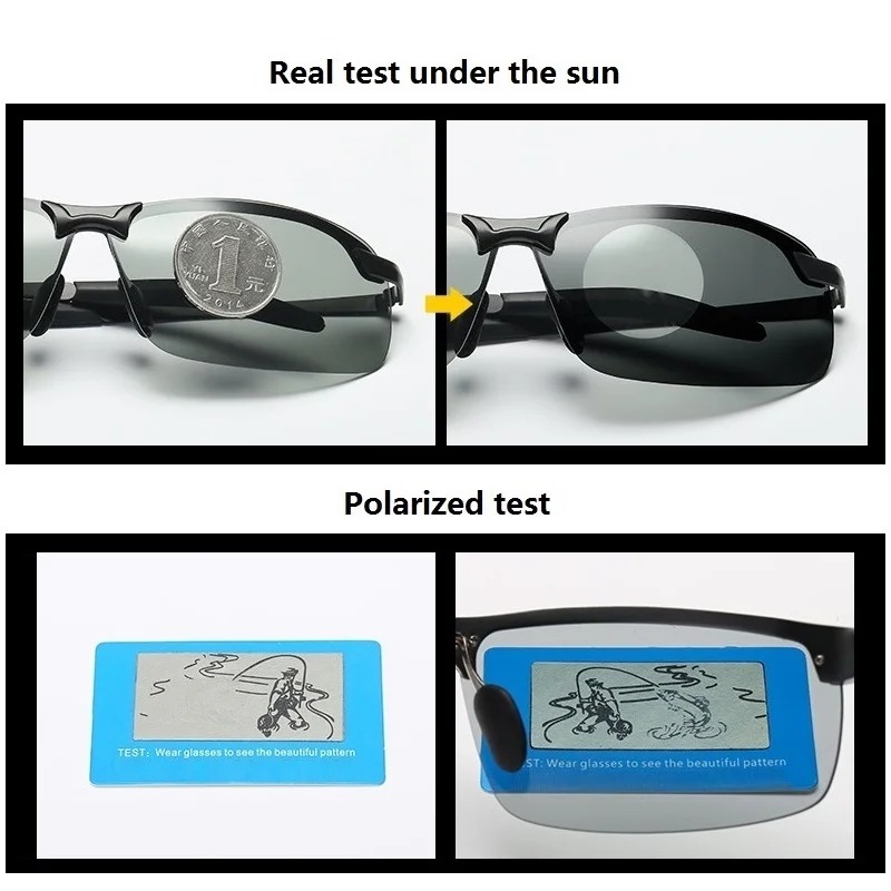 Herren Photochrome Polarisiert – Fishing Sunglasses Polarized Bewertung und Preis